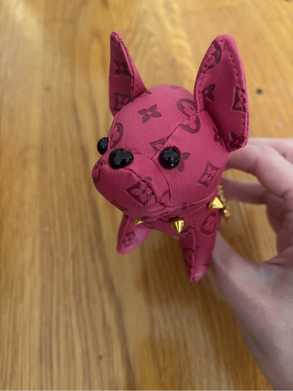 Pink French Bulldog Key or Bag Charm - Picture 2 of 6